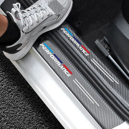 BMW M Performance Car Don Door Sill Protector autocollants