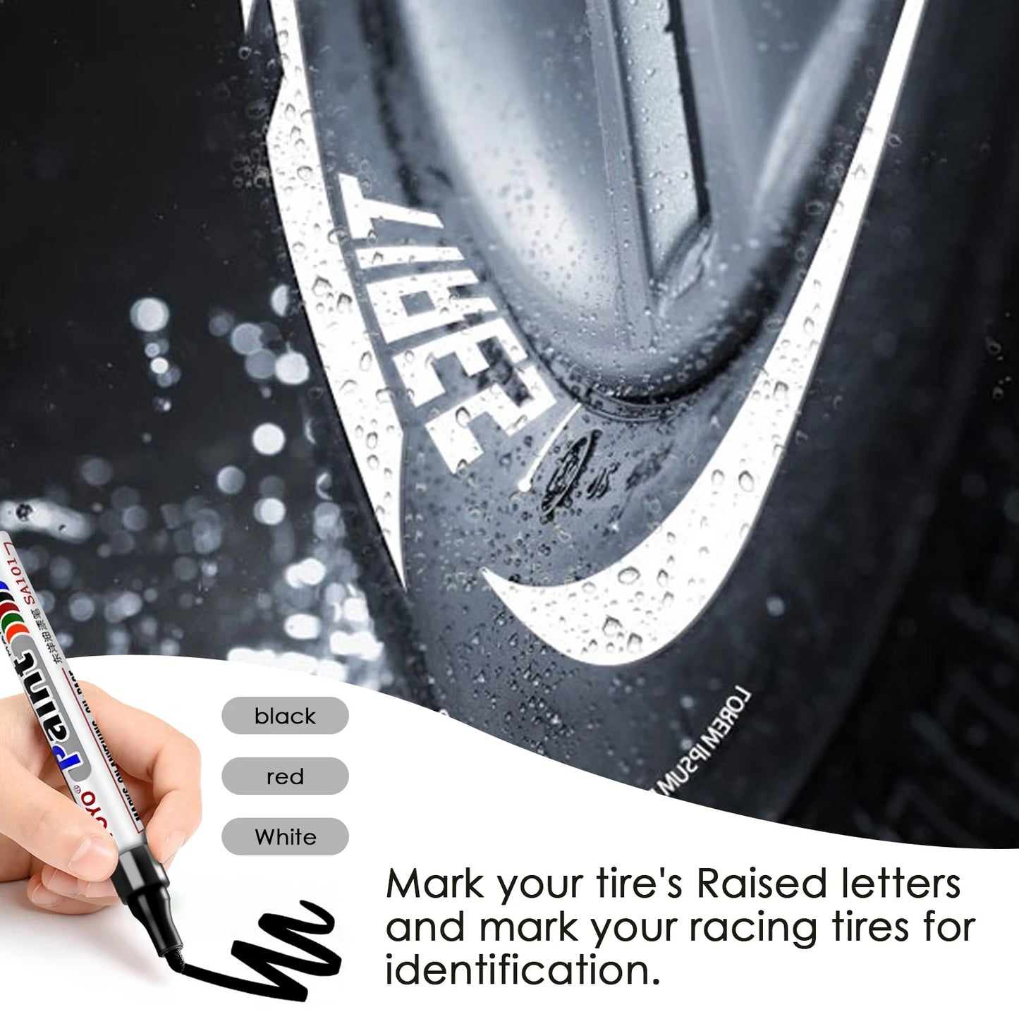 Waterproof Tire Paint Pen