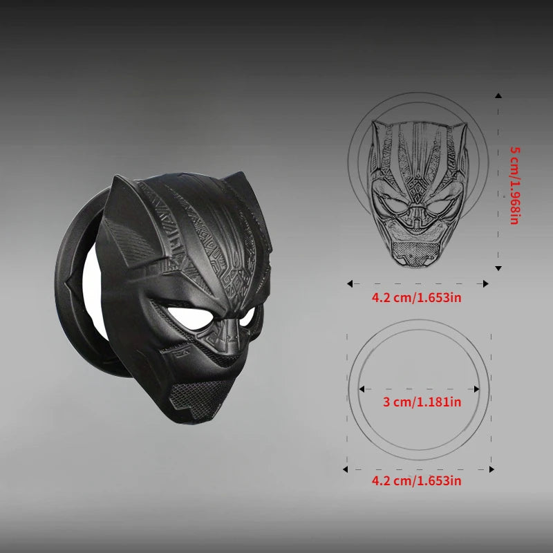 Couverture du bouton de démarrage du moteur Black Panther 