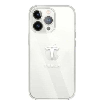 Tesla Transparent Phone Case 