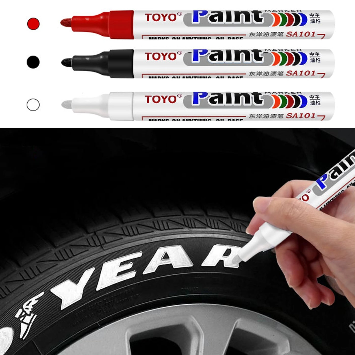 Waterproof Tire Paint Pen