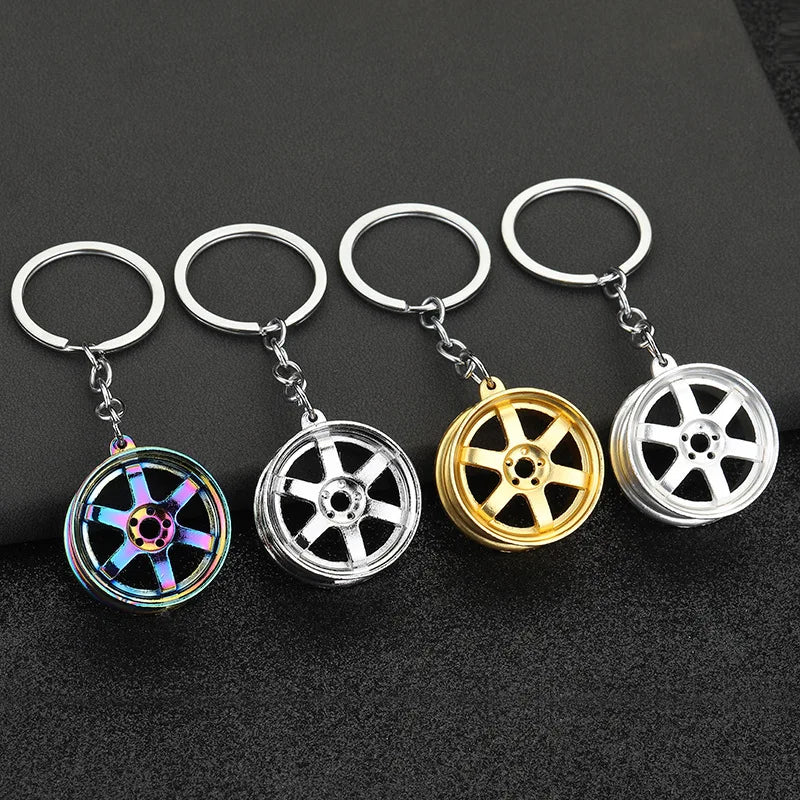 Automotive Enthusiast Keychain Collection