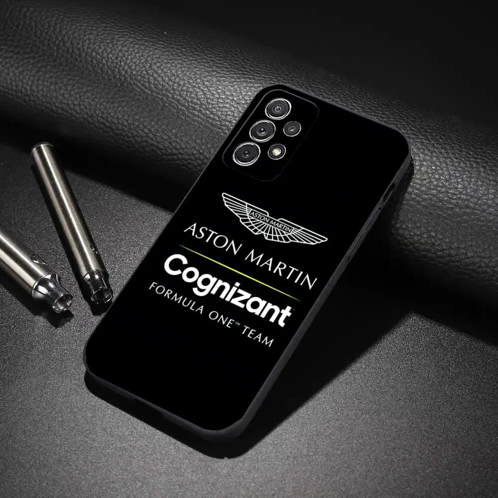 Estuche telefónico Aston Martin F1 para Samsung