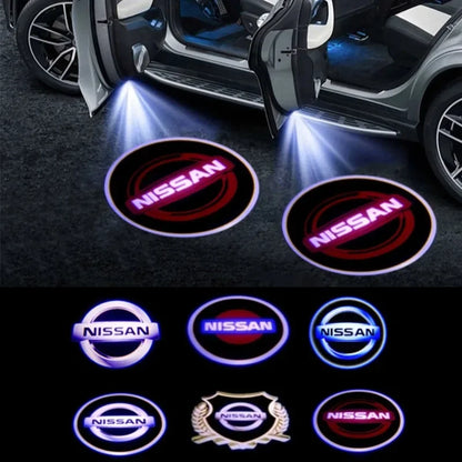 LED Car Door Light Welcome Nissan