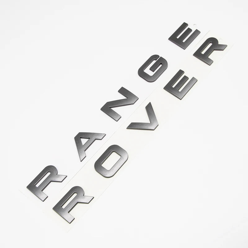 Range Rover Letters 3D Emblem