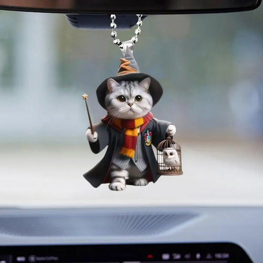 Pendant la voiture pour chats décorative