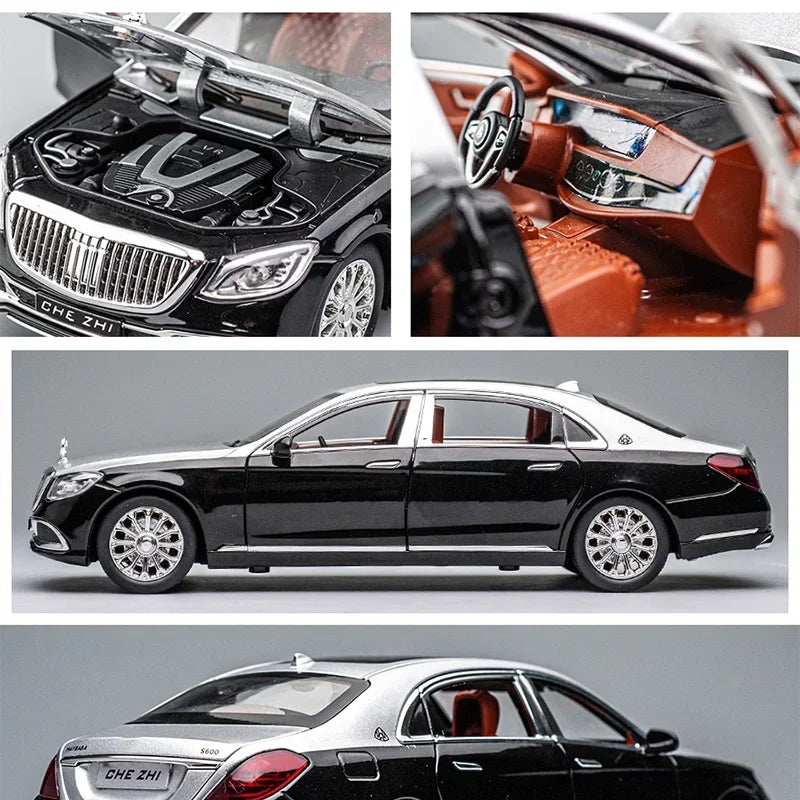 1:24 Mercedes-Benz Maybach S600 Alloy Model 