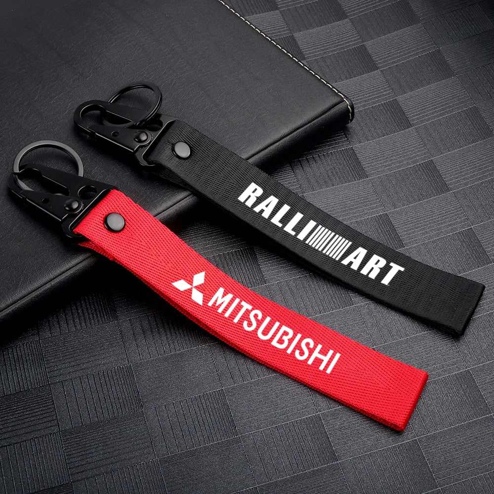 Mitsubishi Metal Keychain -Logo