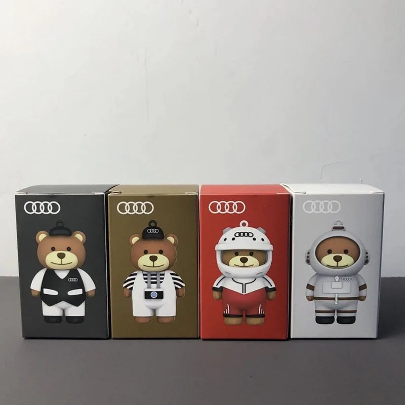 Audi Bear Keychain