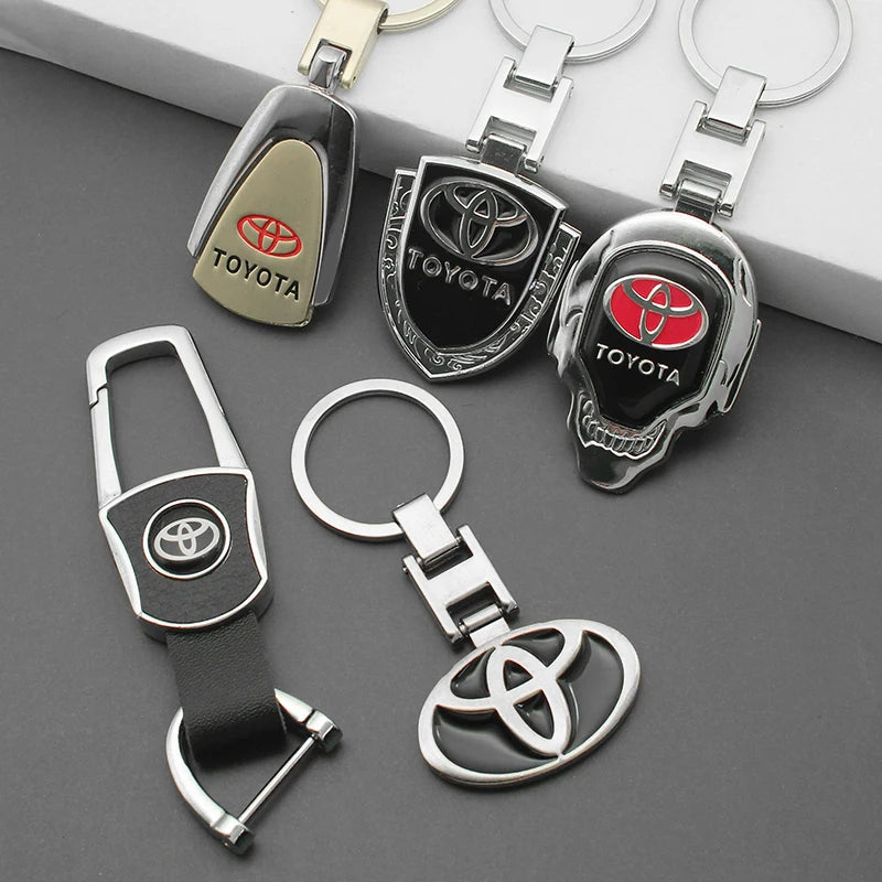 Keychain 3D in metallo/in pelle per Toyota