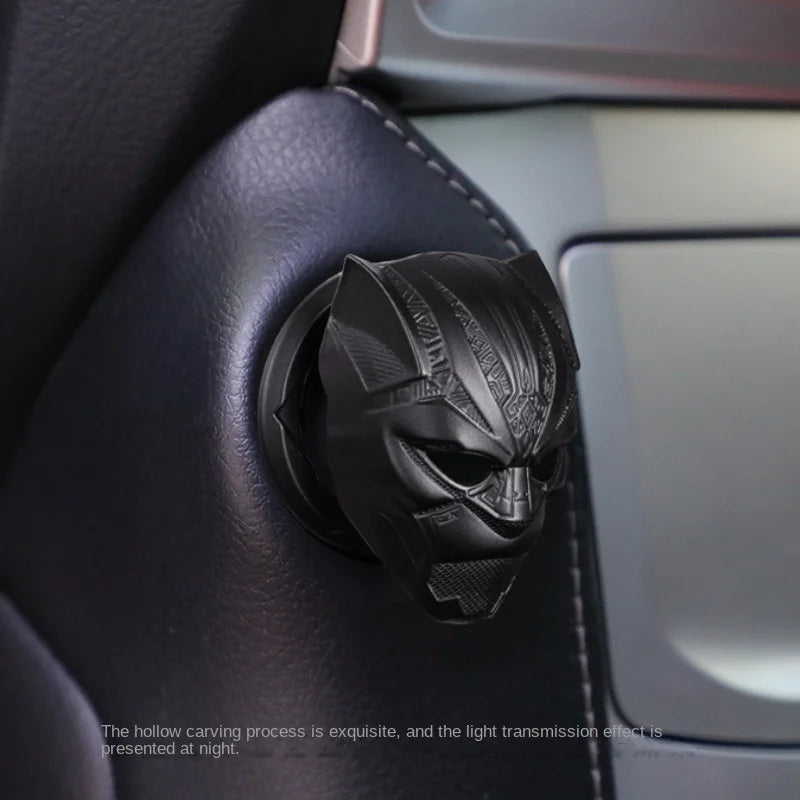 Couverture du bouton de démarrage du moteur Black Panther 