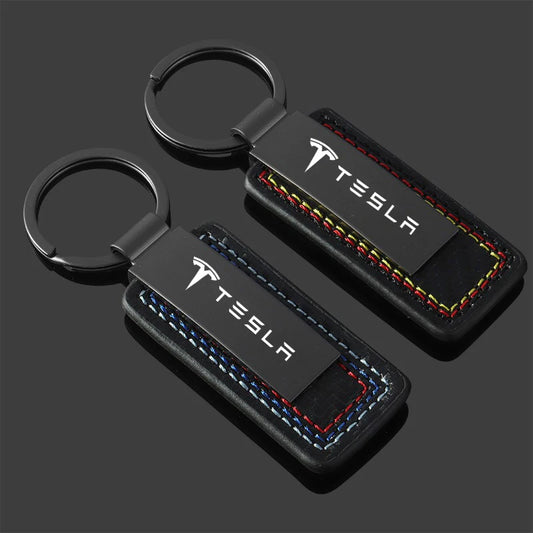 Tesla Pendant Keychain 