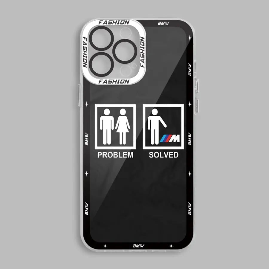 BMW M Clear iPhone Case 