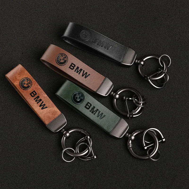 BMW Luxury Genuine Leather Keychain