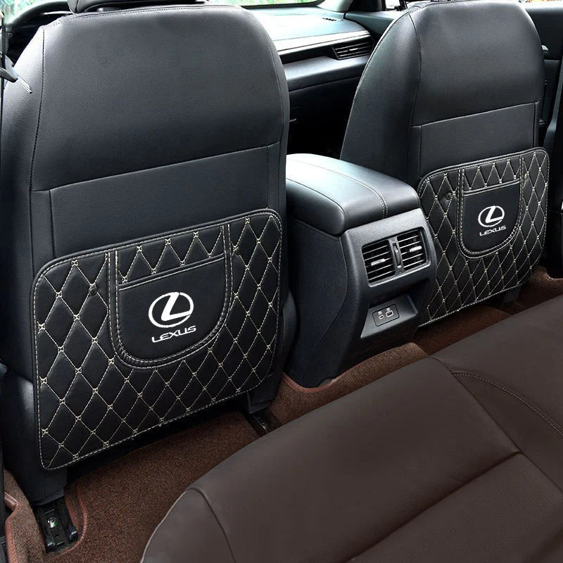 Car Seat Anti-Kick Pad Anti-fouling Protector Mat for Lexus