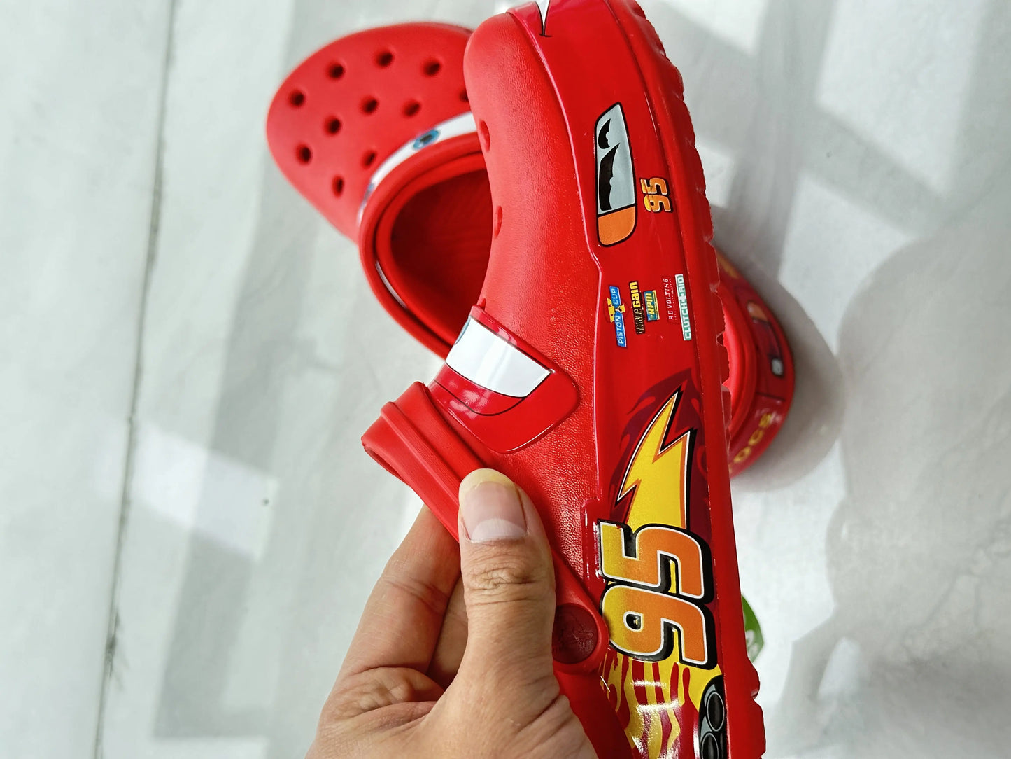 Pantuflas Rayo McQueen de Disney's Cars