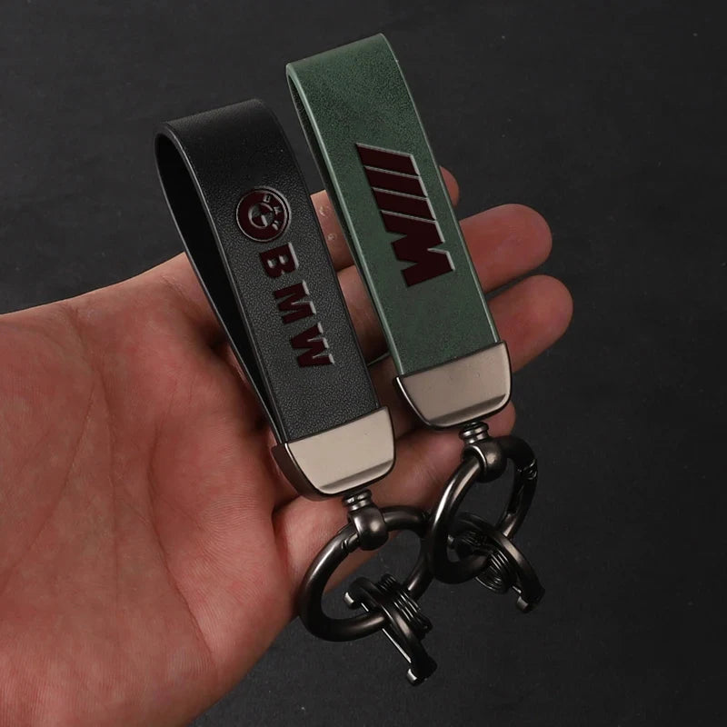 Keychain in pelle BMW