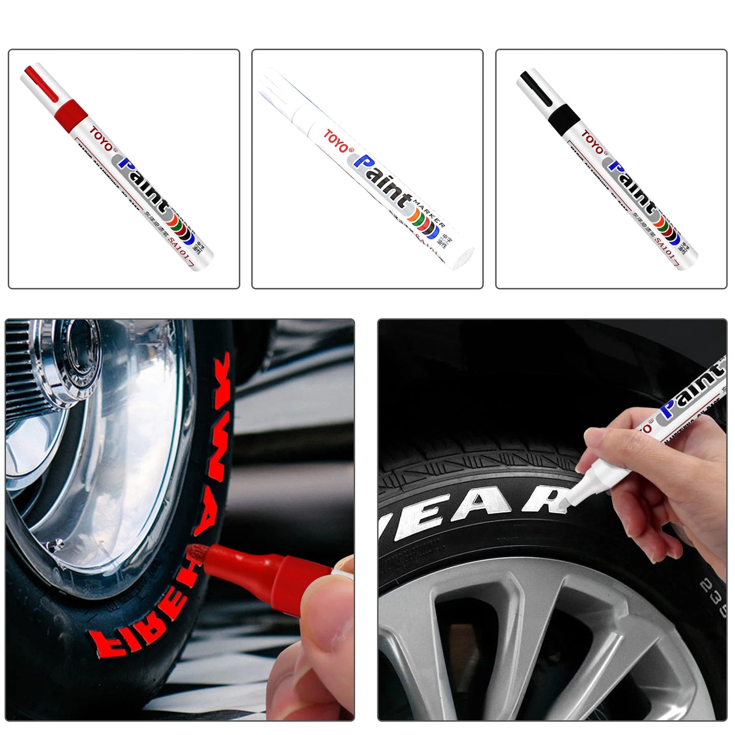 Waterproof Tire Paint Pen