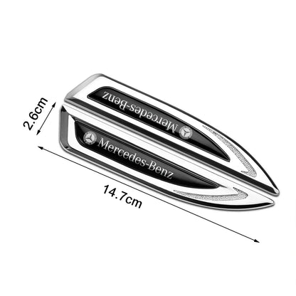 2pcs Car Style Sticker Stickers Decoration for Mercedes Benz AMG