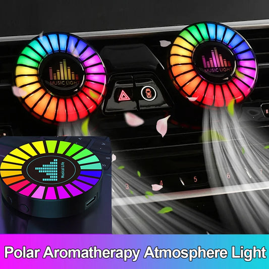 RGB Music Car Air Freshener 