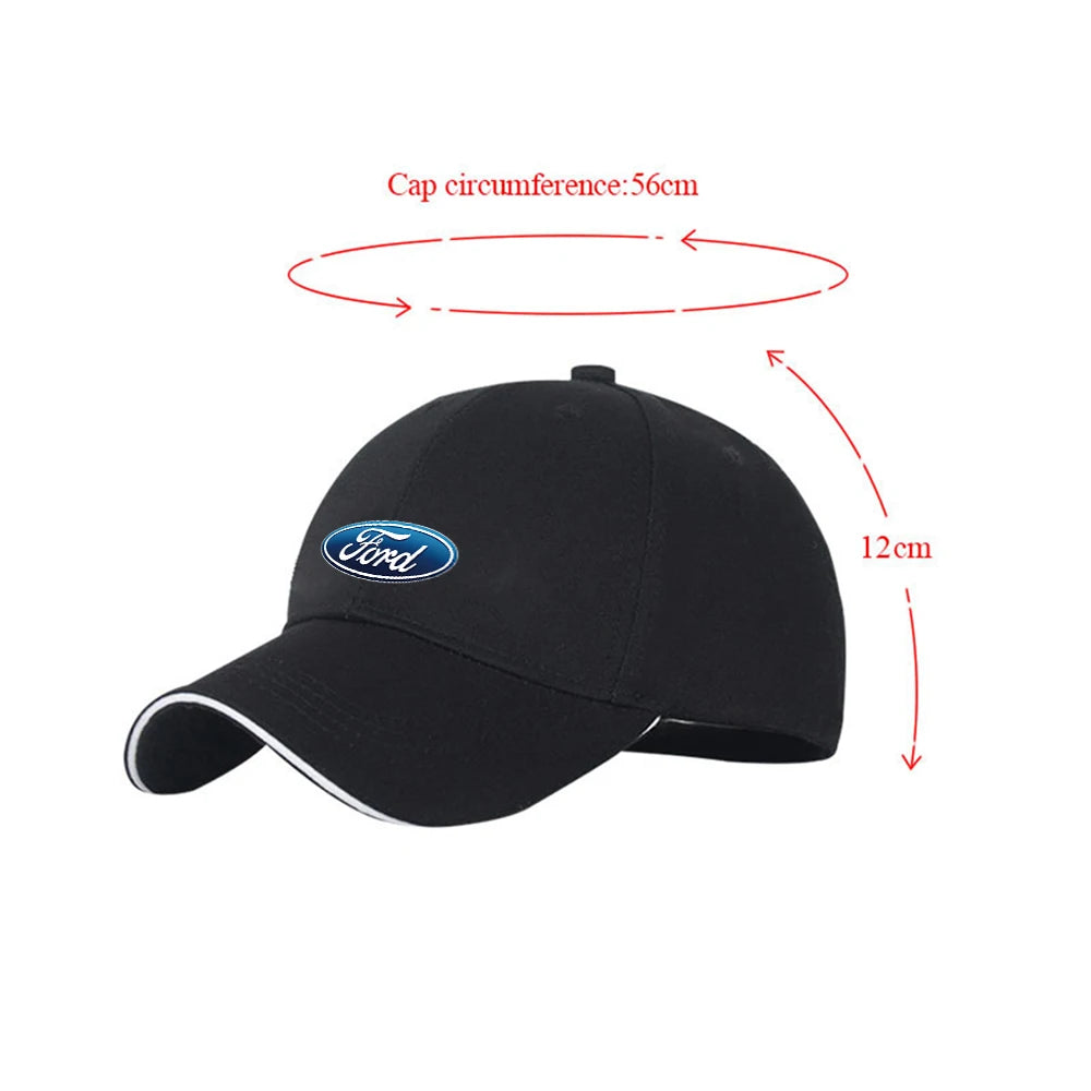 Gorra de béisbol de logotipo de Ford