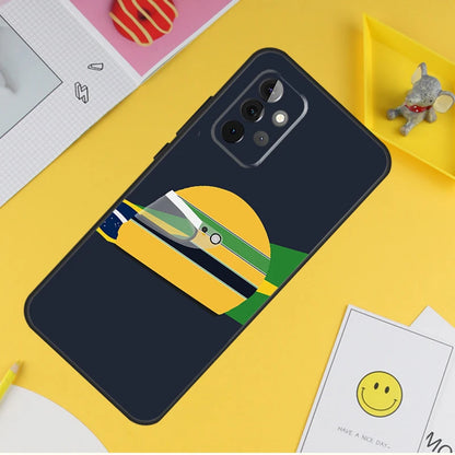 Ayrton Senna Tribute Téléphone Case pour Samsung