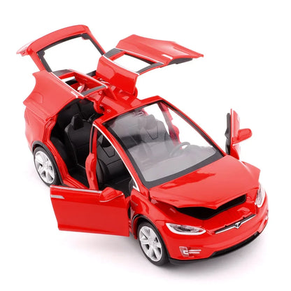 1:32 Tesla Model X 90 Alloy Car Model