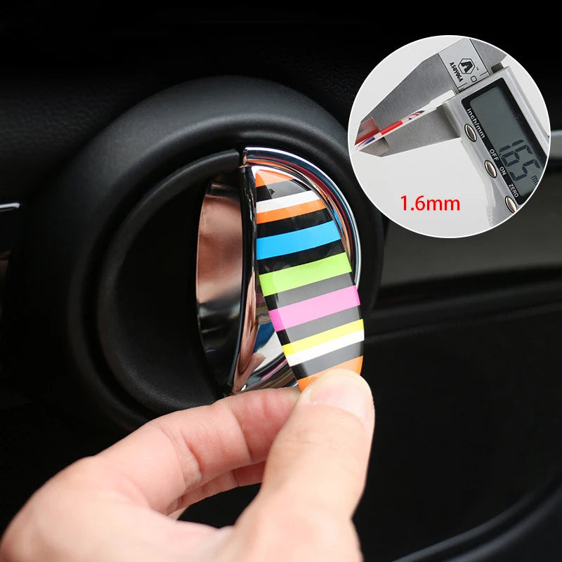 Car Door Wrist Handles Stickers for MINI Cooper