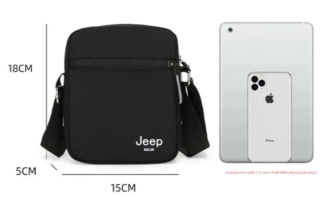 JEEP BULUO Waterproof Crossbody Bag for Men 