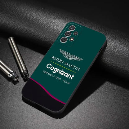 Estuche telefónico Aston Martin F1 para Samsung