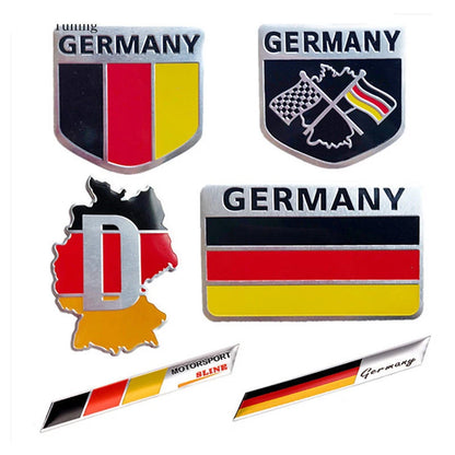 3D Aluminium Auto Car Emblem Germany