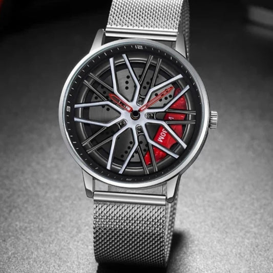 Reloj de hombres inspirado en las carreras 