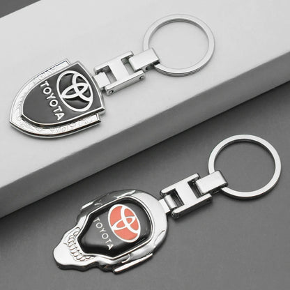 Keychain 3D in metallo/in pelle per Toyota