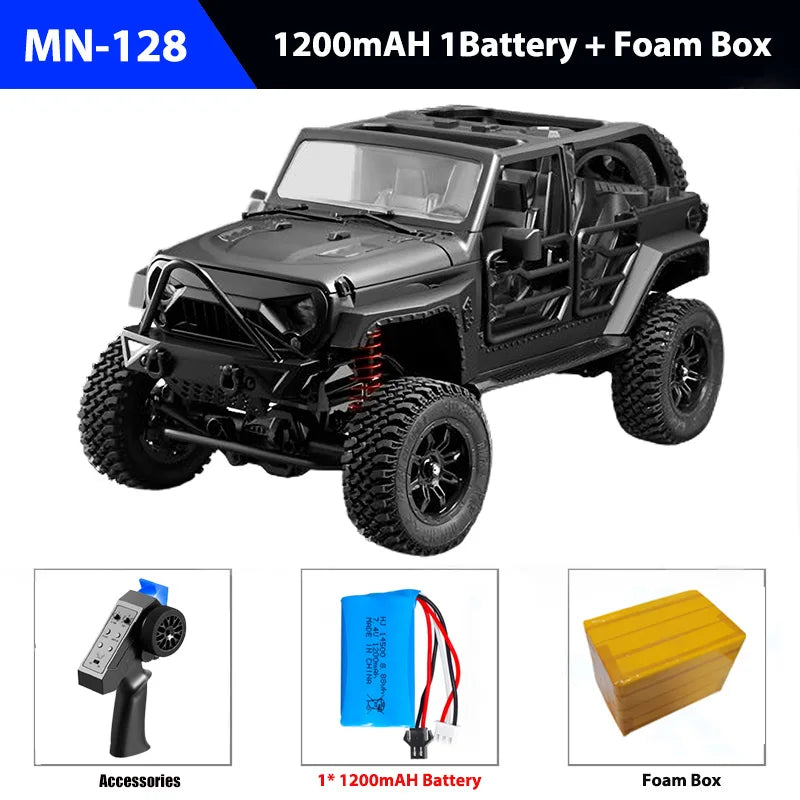 1:12 Escala 4WD Off-Road RC Jeep