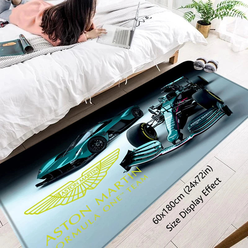 Aston Martin Racing Room Teppich