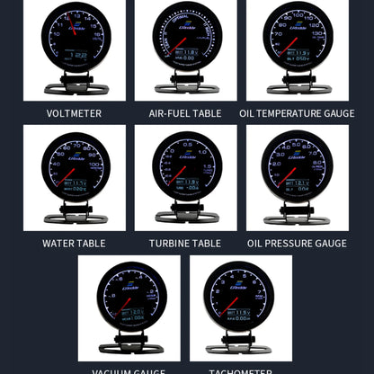 Greddi 7 Colours LCD Digital Gauge