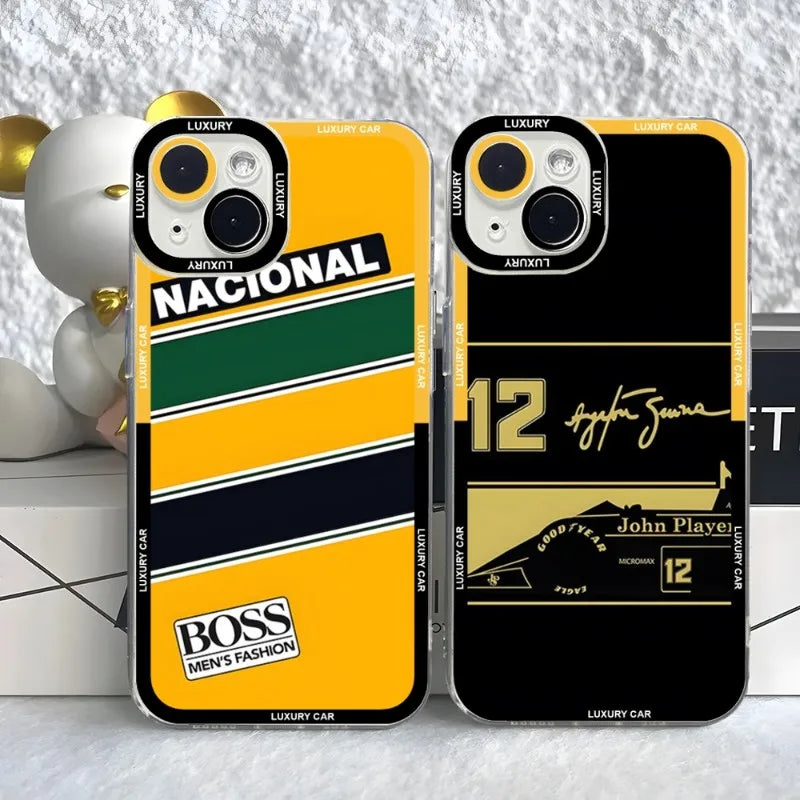 Coque iPhone Ayrton Senna