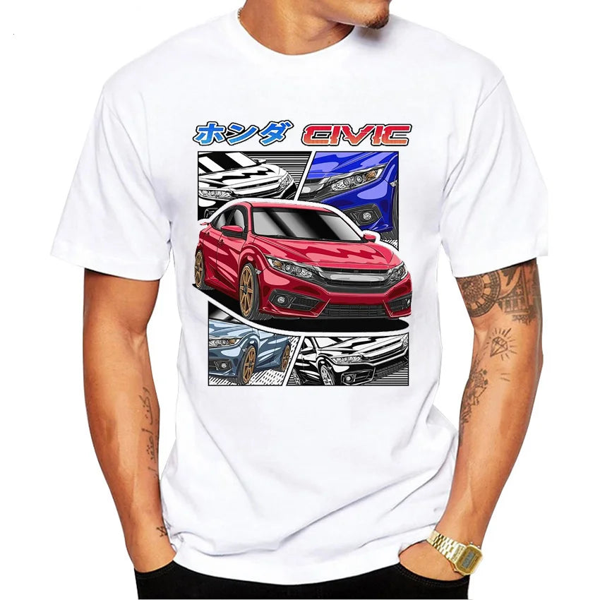 T-shirt civic di tipo R