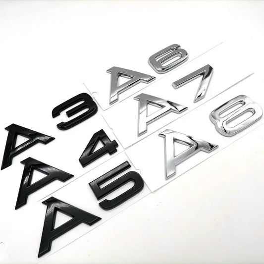 3D Sticker Decals For Audi