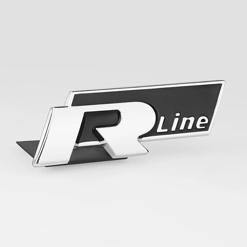 Insignia de emblema de Volkswagen R-Line