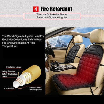 Heated Car Seat Cover