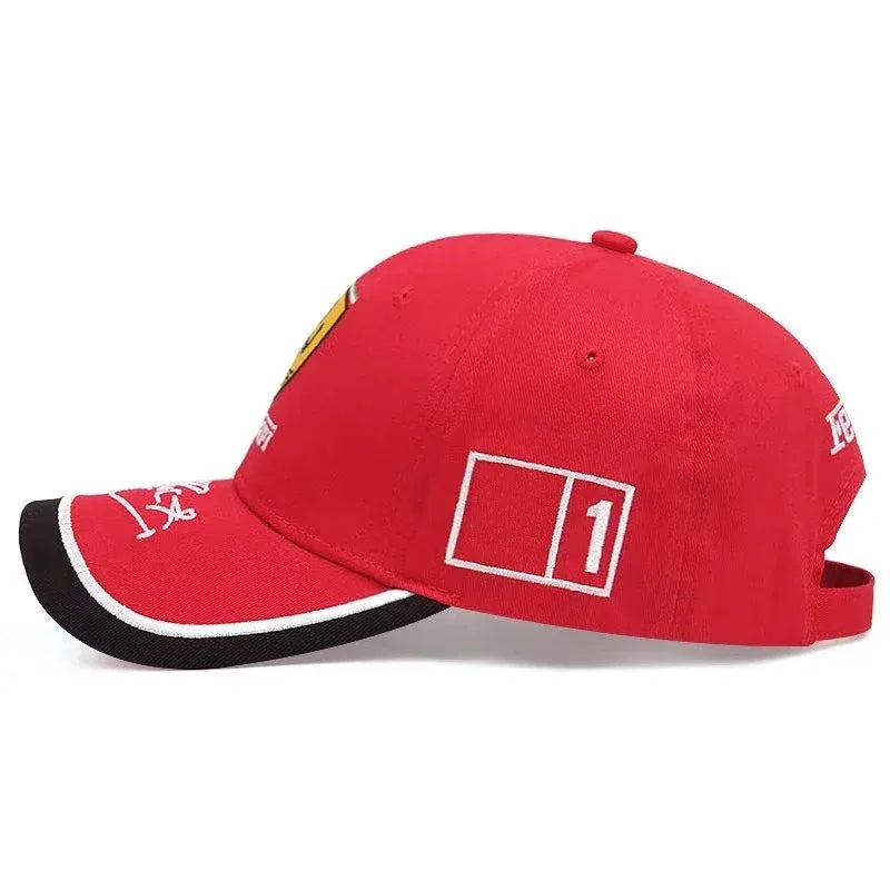 Gorra de carreras F1