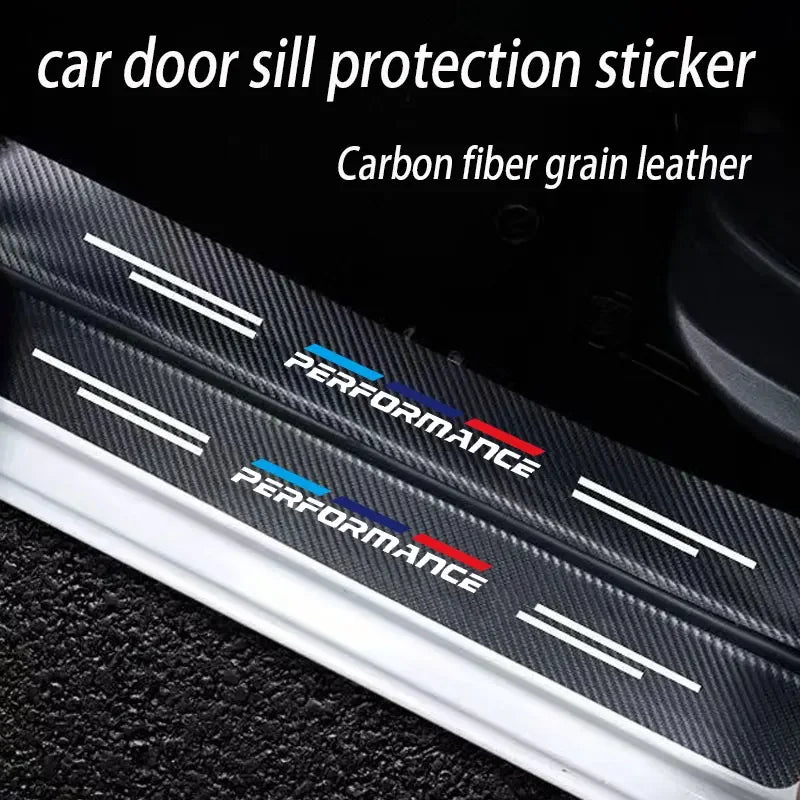 BMW M Performance Car Door Sill Protector Stickers