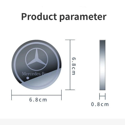 2PC -LED -Beleuchtung eines Water Cup Coaster für Mercedes Benz