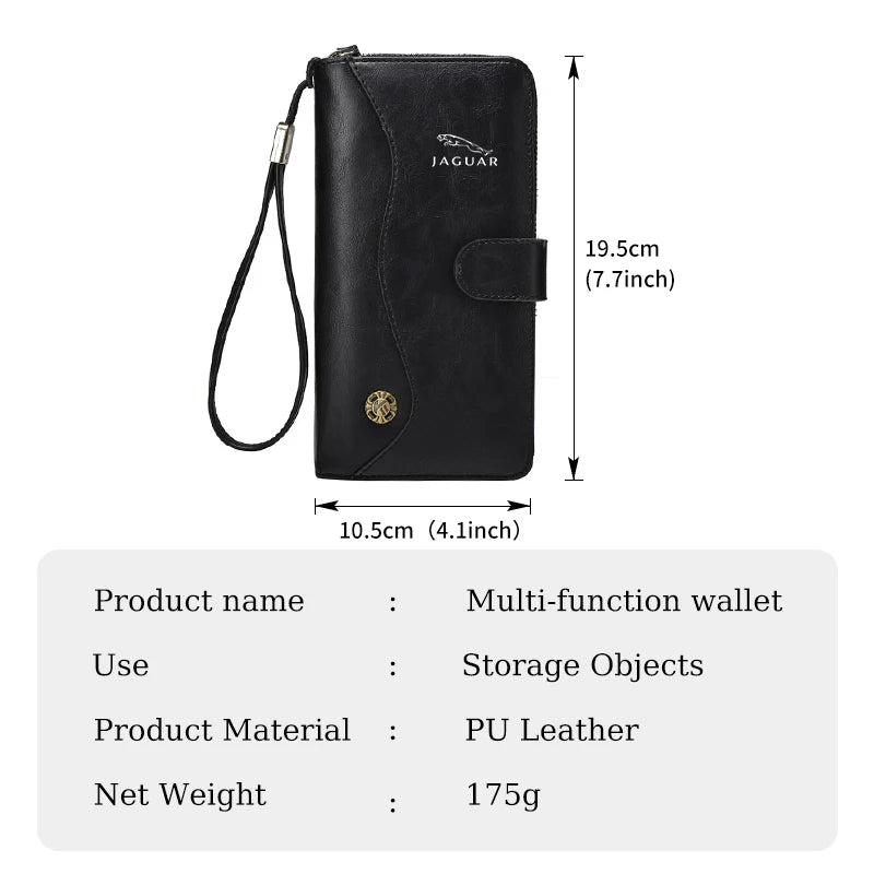 Multi-Functional Retro Wallet - for Jaguar 