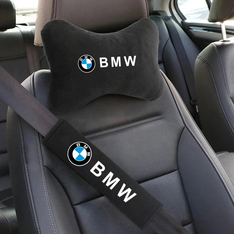 BMW Car Headrest and Shoulder Pad Set