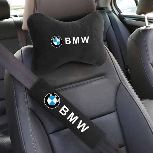 BMW Car Headrest and Shoulder Pad Set