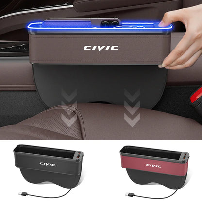 Civic Storage Box mit LED und USB -Eingabe