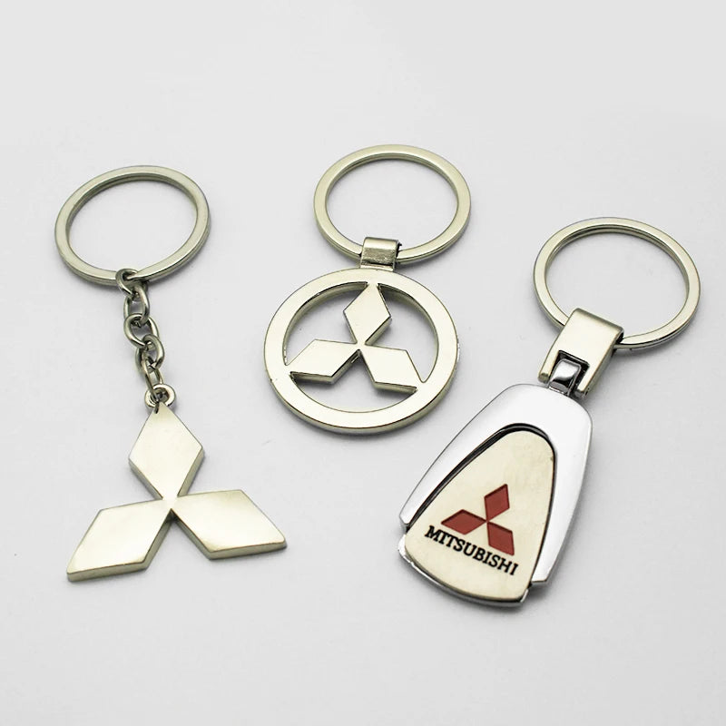 Llavero Emblema Metal/Piel Mitsubishi