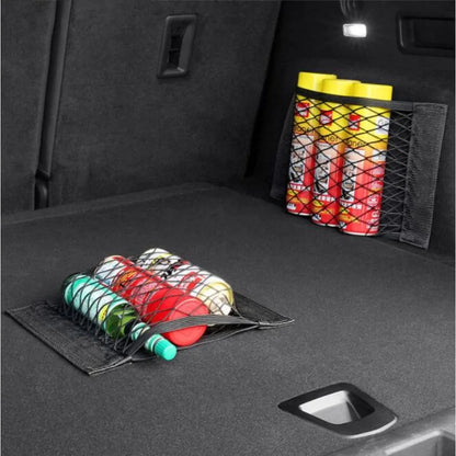 Car Trunk Seat Back Elastic Storage Net